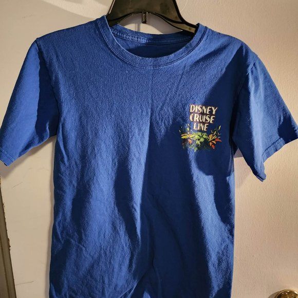 Blue Disney Cruise Line T-Shirt - Picture 3 of 4